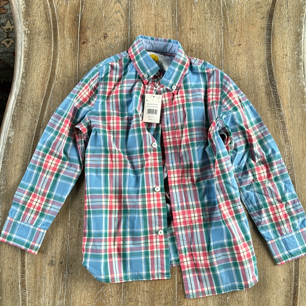 Boys Biden button down